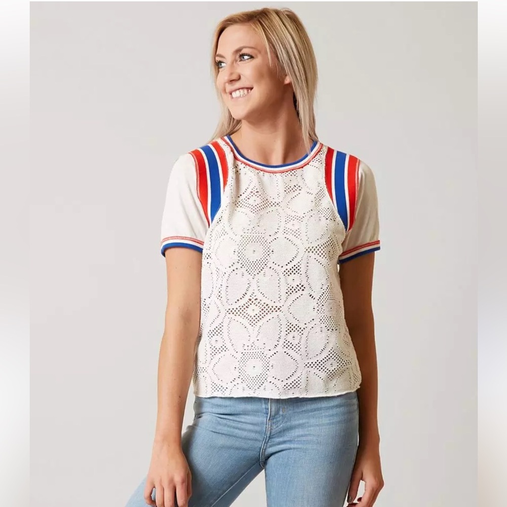 We The Free White Mimi T-shirt